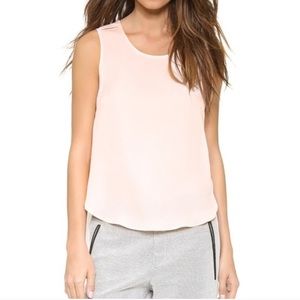 Rag & Bone Fleet Slit Sides Blush Tank